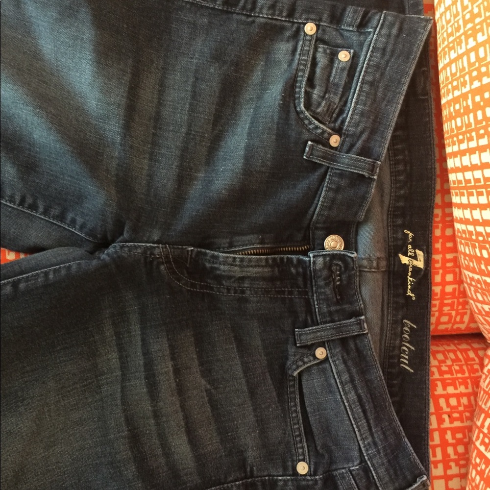 7 For All Mankind Bootcut Jeans JU075Y702 - Picture 3 of 4